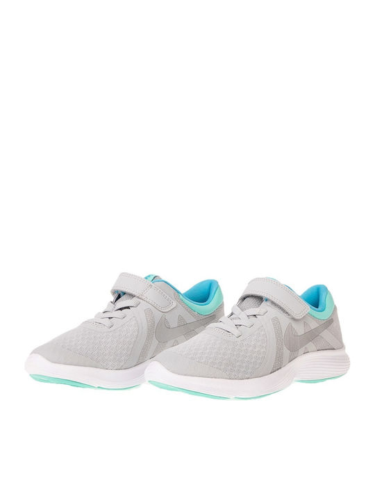 Revolution Revolution 4 PS Kids Sports Shoes Running with Hoop & Loop Closure Gray
