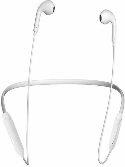 Dudao U5B In-ear Bluetooth Handsfree Ακουστικά Λευκά