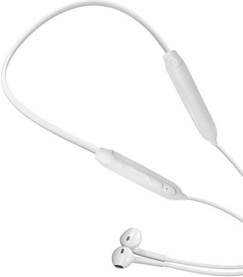 Dudao U5B In-ear Bluetooth Handsfree Ακουστικά Λευκά
