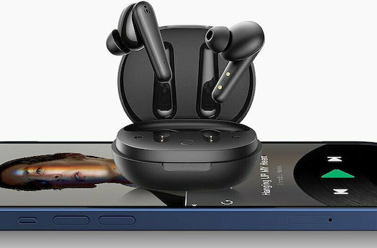 Ugreen HiTune T1 In-ear Bluetooth Handsfree Ακουστικά με Θήκη Φόρτισης Μαύρα