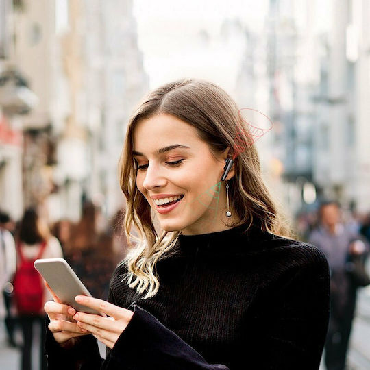 Ugreen HiTune T1 In-ear Bluetooth Handsfree Ακουστικά με Θήκη Φόρτισης Μαύρα