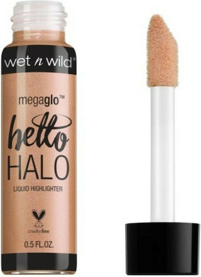 Wet n Wild MegaGlo Hello Halo Liquid Highlighter 309B Goddess Glow 15ml