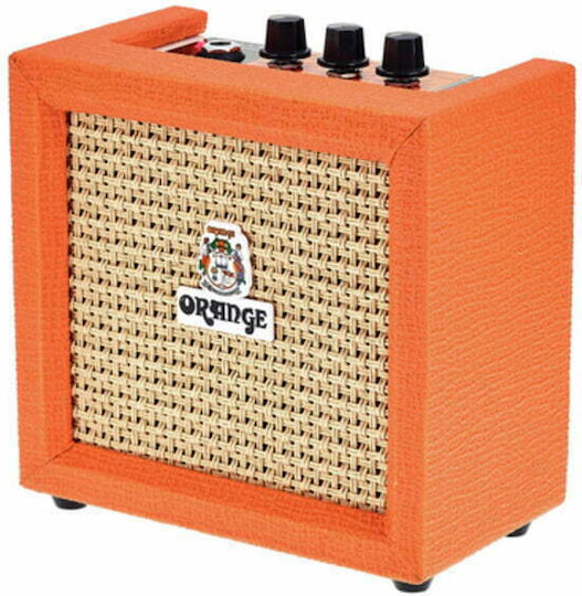 Orange Mini Crush Mini Ενισχυτής Ηλεκτρικής Κιθάρας 1 x 4" 3W Πορτοκαλί