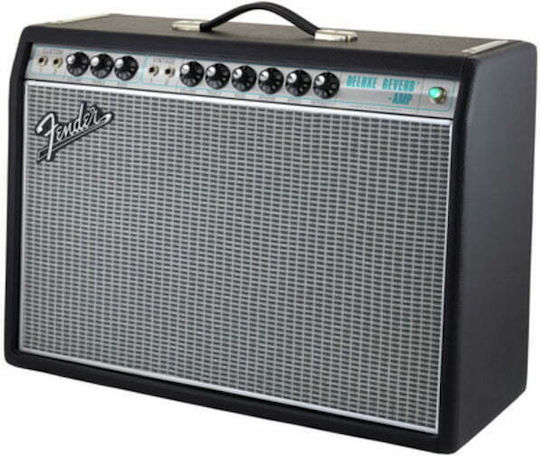 Fender 68' Custom Deluxe Reverb Röhren Combo Verstärker für E-Gitarre 1 x 12" 22W Schwarz