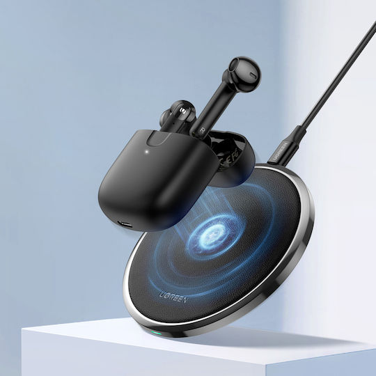 Ugreen HiTune T2 Earbud Bluetooth хендсфри Слушалки с Устойчивост на Пот и Кутийка за Зареждане Черен