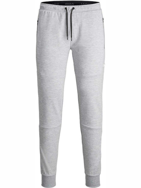 Jogginghose mit Gummizug Light Grey Melange