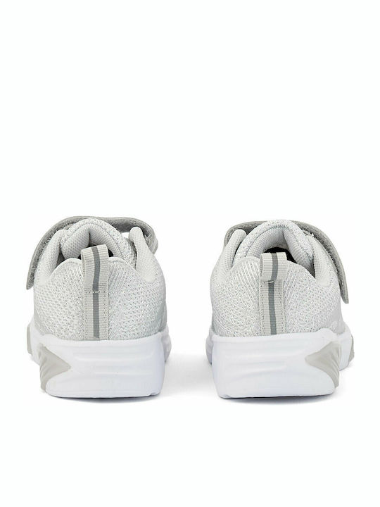Wave Παιδικά Sneakers με Σκρατς & Φωτάκια Γκρι