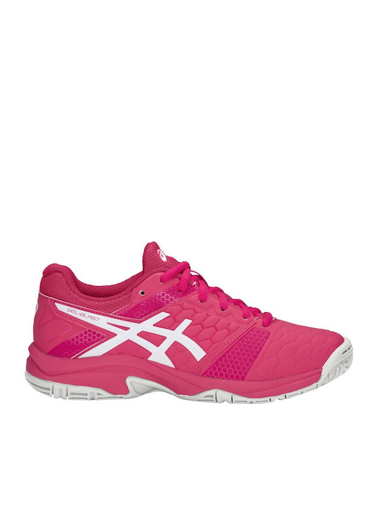 Gel Blast 7 GS Kids Sports Shoes Running with Laces Fuchsia