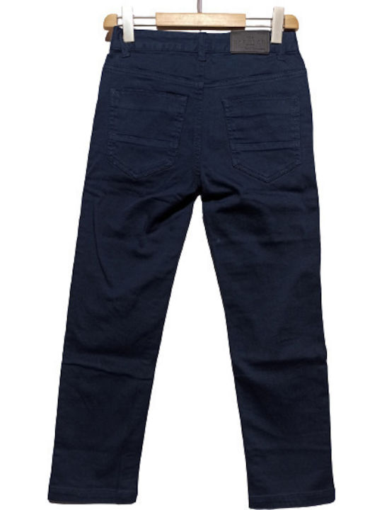 Hashtag Boys Fabric Trouser Navy Blue