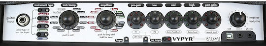 Peavey Vypyr® VIP 1 Комбо усилвател Електрическа китара 1 x 8" 20W Черен 03608060