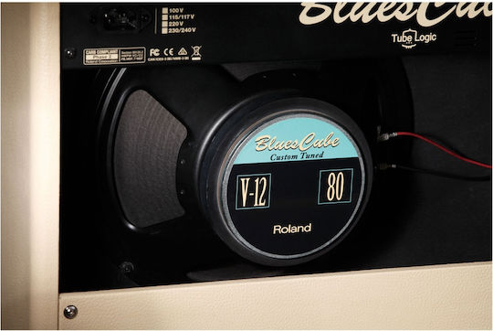 Roland Blues Cube Artist Комбо усилвател Електрическа китара 1 x 12" 80W Бежов