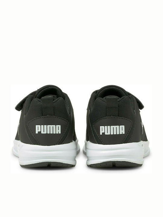 Comet 2 Alt V PS Softride Kids Sports Shoes Running with Hoop & Loop Closure Black