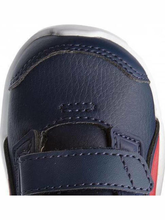 Escaper SL V Infant Kids Sports Shoes Running with Hoop & Loop Closure Navy Blue