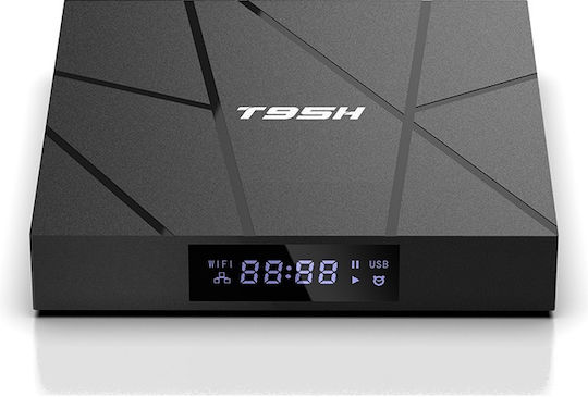 TV Box T9SH 882306 6K UHD cu WiFi USB 2.0 2GB RAM și 16GB Spațiu de Stocare cu Sistem de Operare Android 10.0