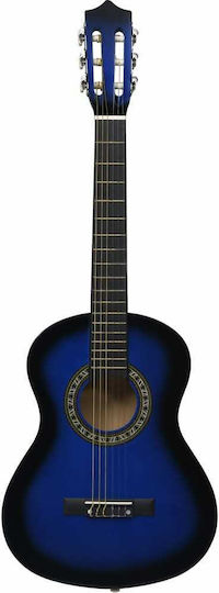 vidaXL Κλασική Κιθάρα 1/2 Παιδική Blue