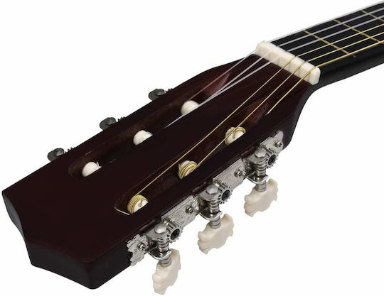 vidaXL Klassisch Gitarre 1/2 für Kinder Set Helles Holz