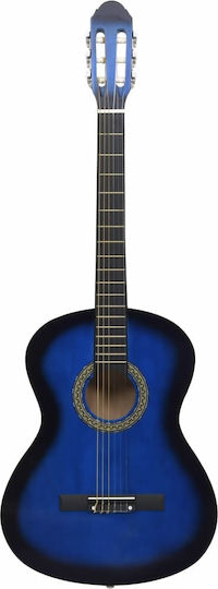vidaXL Κλασική Κιθάρα 4/4 Set Blue