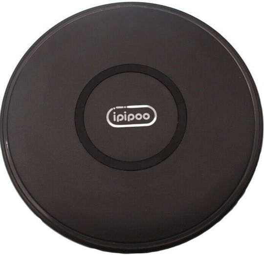Ipipoo Ασύρματος Φορτιστής (Qi Pad) 5W Μαύρος (WP-1)