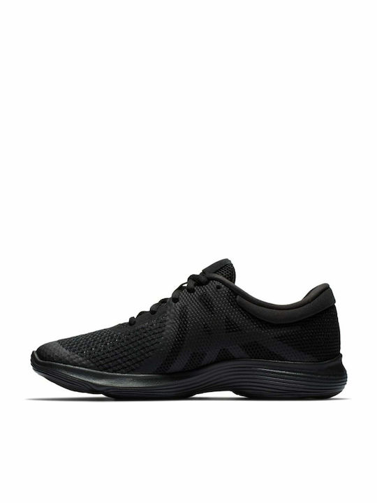 Revolution Revolution 4 GS Kids Sports Shoes Running with Laces Black