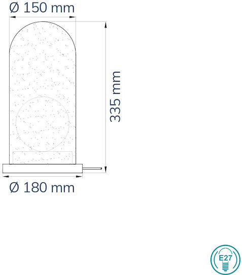 Wofi Dekorative Lampe Schwarz