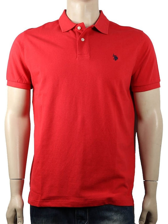 Institutional Polo T-shirt Κόκκινο