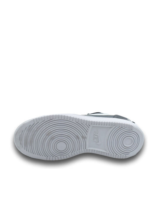 Court Borough Low GS Παιδικά Sneakers με Σκρατς Γκρι