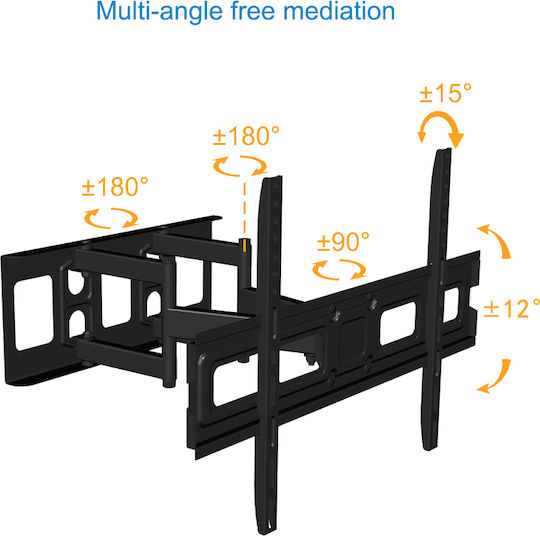 AXRED Titan Plus Wall TV Mount with Arm up to 70" and 50kg