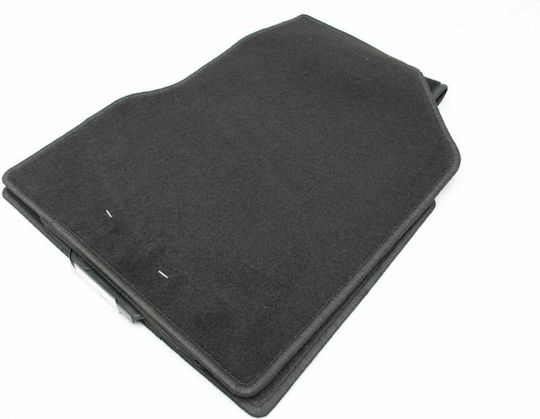 Petex Set Front and Back Car Mats 4 Pieces for Nissan Murano 2008+ Black / Gray