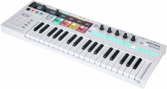 Arturia Midi-Tastatur Keystep Pro mit 37 Tasten Weiß