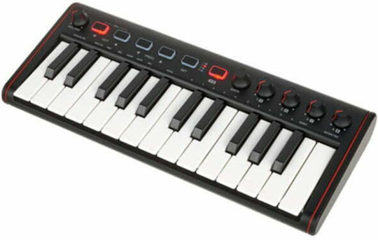 IK Multimedia Midi-Tastatur iRig Keys 2 Mini mit 25 Tasten Schwarz