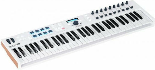 Arturia Midi Keyboard KeyLab Essential with 61 Keys White