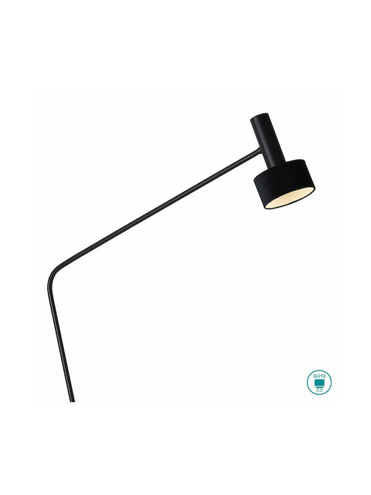 Viokef Arietta Vintage Floor Lamp H166xW92cm. with Socket for Bulb GU10 Black