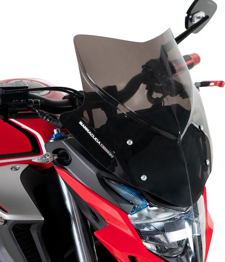 Barracuda Aerosport Motorcycle Windshield & Windscreen Tinted Visor for Honda CB 500F 2016-2018 HCF5300-16