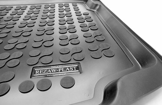 Rezaw Plast Satz Vorder- und Hintermatten Wannenartig 4Stück aus Gummi für Jaguar I-Pace 2018+ Schwarz