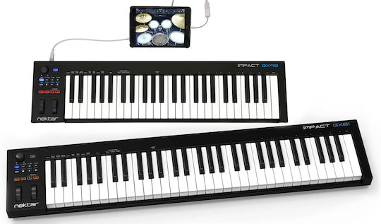 Nektar Midi Keyboard Impact GX with 61 Keyboard Black