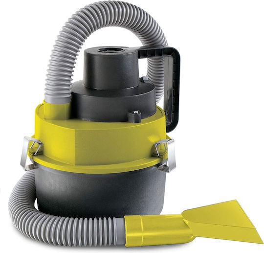 Brunner Car Handheld Vacuum with Cigarette Lighter Cable 12V 150W Black Yellow