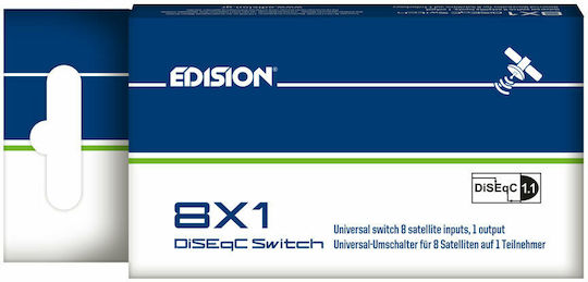Edision DISEQC 8x1 DiSEqC Switch Satellite 02-01-0005