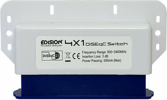 Edision DISEQC 4x1 DiSEqC-Schalter Satelliten 02-01-0002
