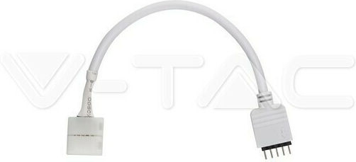 V-TAC Connector Εύκαμπτος για Ταινία LED SMD 5050 RGB & Ψυχρό Λευκό 2588