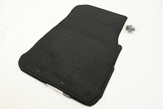 Petex Set of Front and Rear Mats 4pcs for BMW Series 1 / Series 2 2011 Black