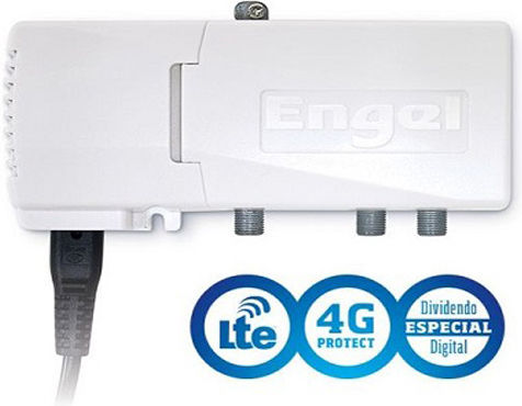 Engel AM6140G5 Line Amplifier Satellite VHF/UHF 25dB LTE-5G AM6140G5