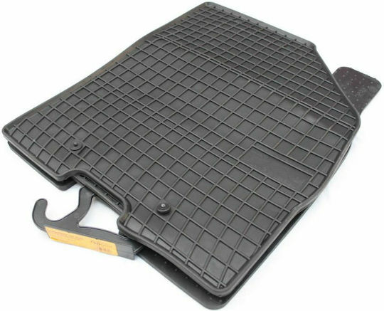 Frogum Set of Front and Rear Mats 4pcs for Suzuki Swift 2017 Black
