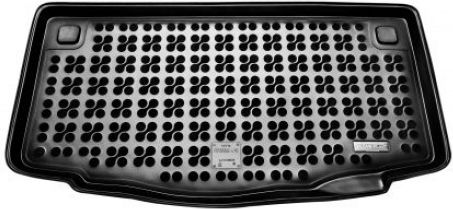 Rezaw Plast Trunk Mat Tray Type for Hyundai i10 2014 Black
