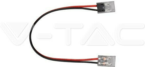 V-TAC Conector pentru benzi LED pentru LED Strip COB 8mm cu cablu 2664