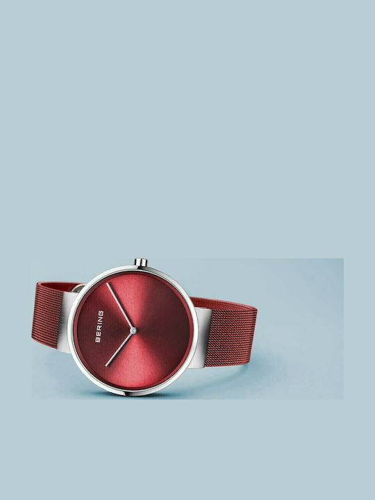 Bering Time Classic Ρολόι Μπαταρίας με Μεταλλικό Μπρασελέ