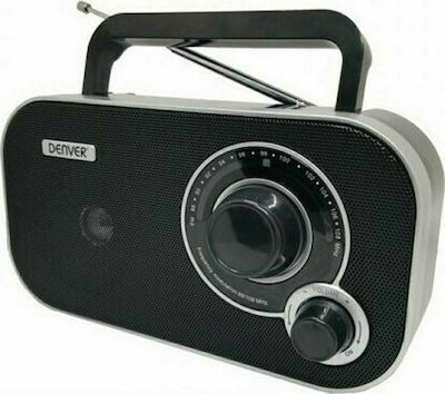 Denver TR-51 Tabletop Radio Electric / Battery Black