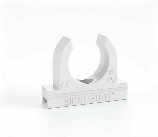 Kouvidis Medisol Electrical Conduit Bracket with Diameter 16mm made of Plastic Medium Type 4144016