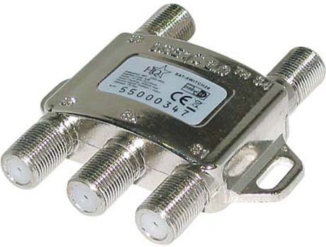 HQ SAT-Switch 20 DiSEqC-Schalter Satelliten 130-0055