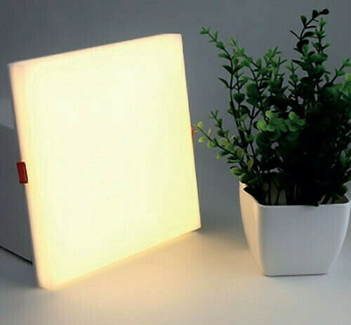 Atman Square Recessed LED Panel 36W with Cool White Light 6000K 22.5x22.5cm