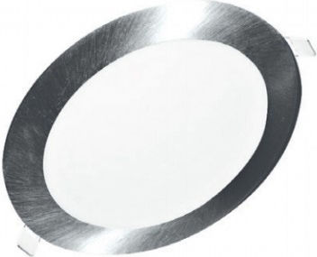 Aca Στρογγυλό Χωνευτό LED Panel 26W με Ψυχρό Λευκό Φως 6000K 30εκ.